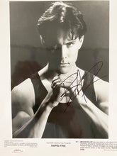 Rapid Fire Brandon Lee Signed Movie Photo - A.A.U Authenticated